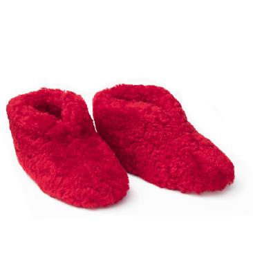 women's sheepskin ankle slippers